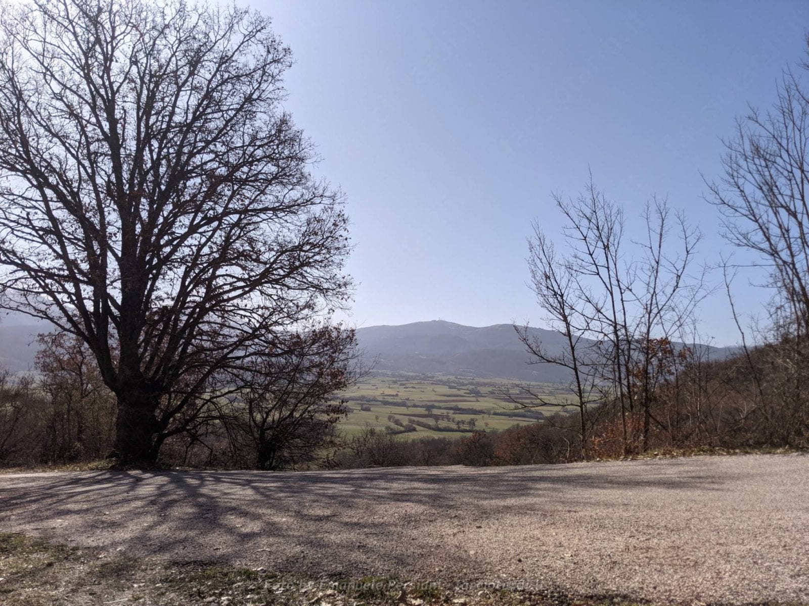 Passeggiata ad anello Valle di Santa Scolastica vicino San Pellegrino